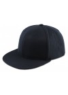 Flexfit Premium Fitted Flat Bill Cap - Dark Navy